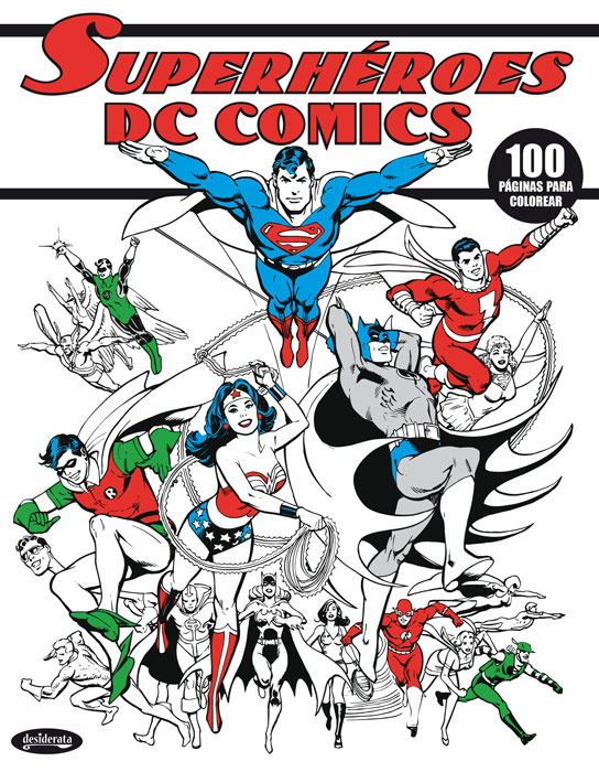 Cubierta Superhéroes DC comics