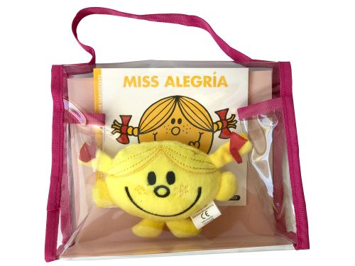 Pack especial Miss Alegría: libro + peluche